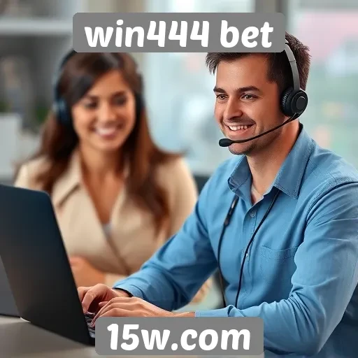 Desempenho de suporte ao cliente no win444 bet
